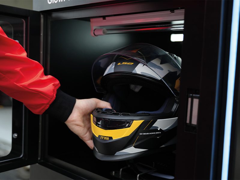 helmet cleaning machine India