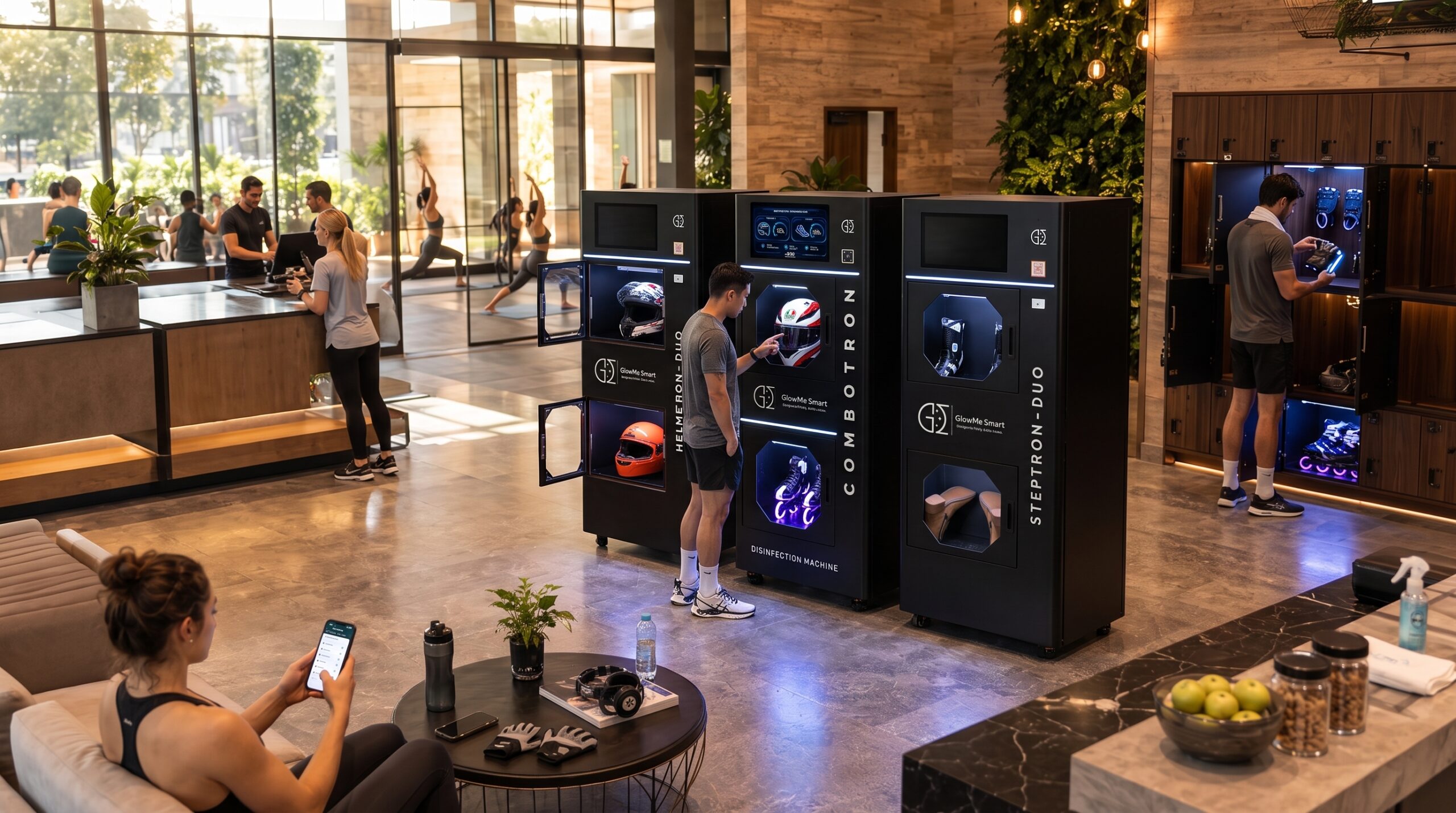 Disinfectant Machines for Gyms & Fitness Centers
