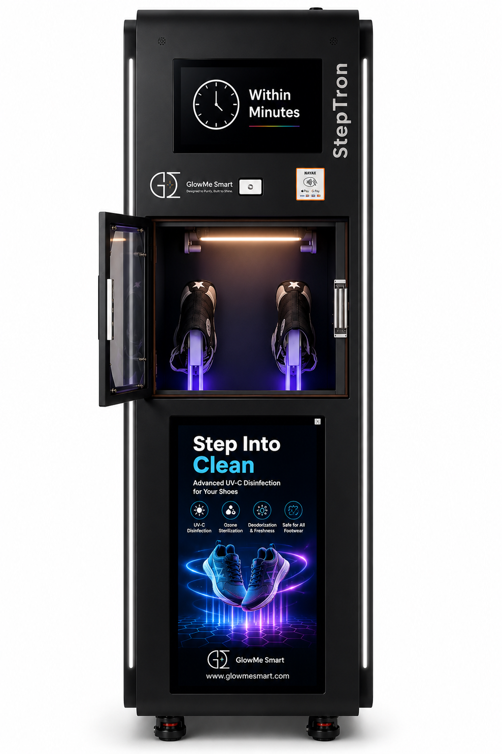 StepTron 27Inch_Open Door_BLACK